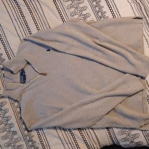 Grey Polo Quarter Zip